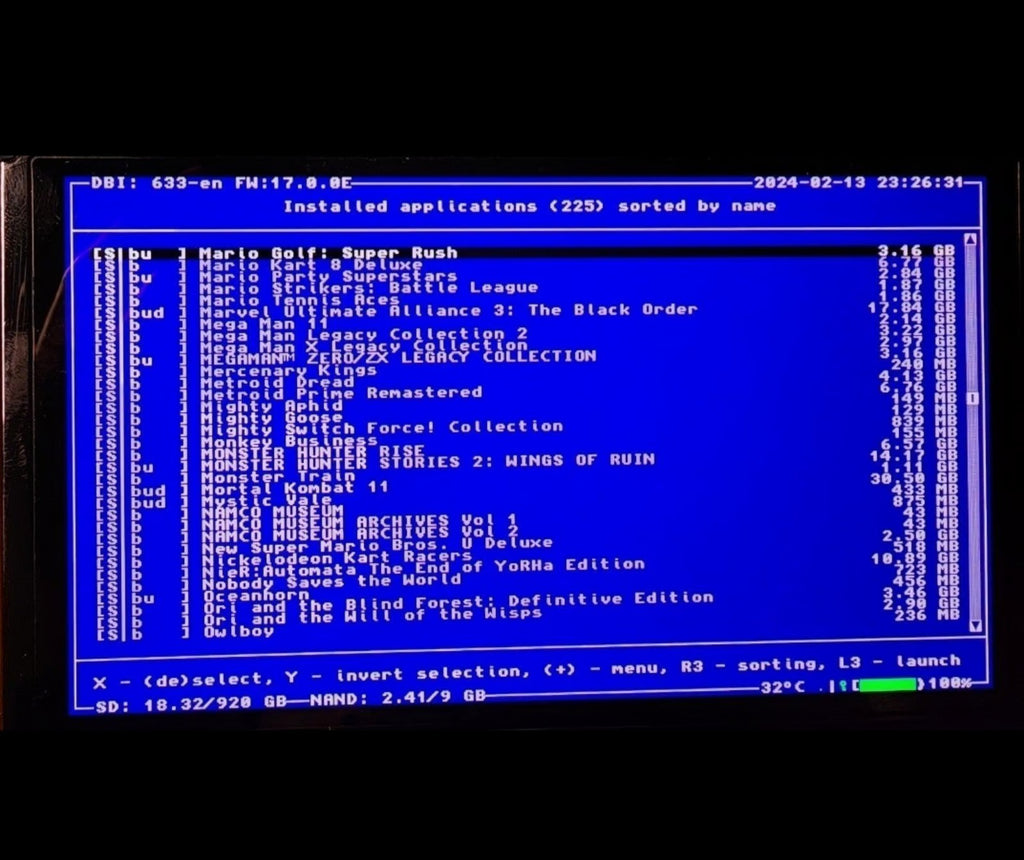Nintendo switch oled picofly 5M86