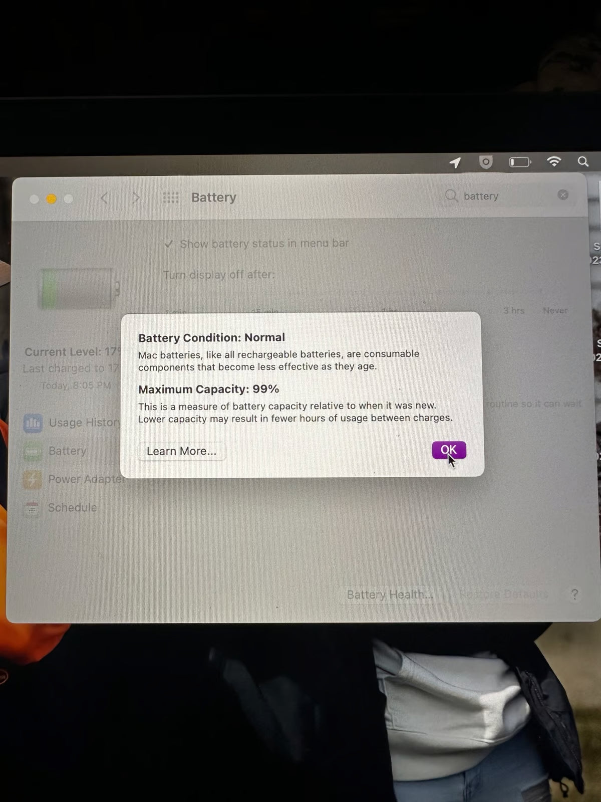 Apple Macbook Pro A2238 2020 1V91