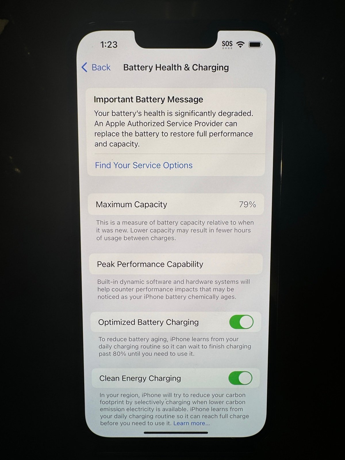 iPhone 13 Pro 1TB 5H59