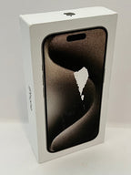 Apple iPhone 15 Pro - 256 GB Natural Titanium (Unlocked). FACTORY SEALED 3J75