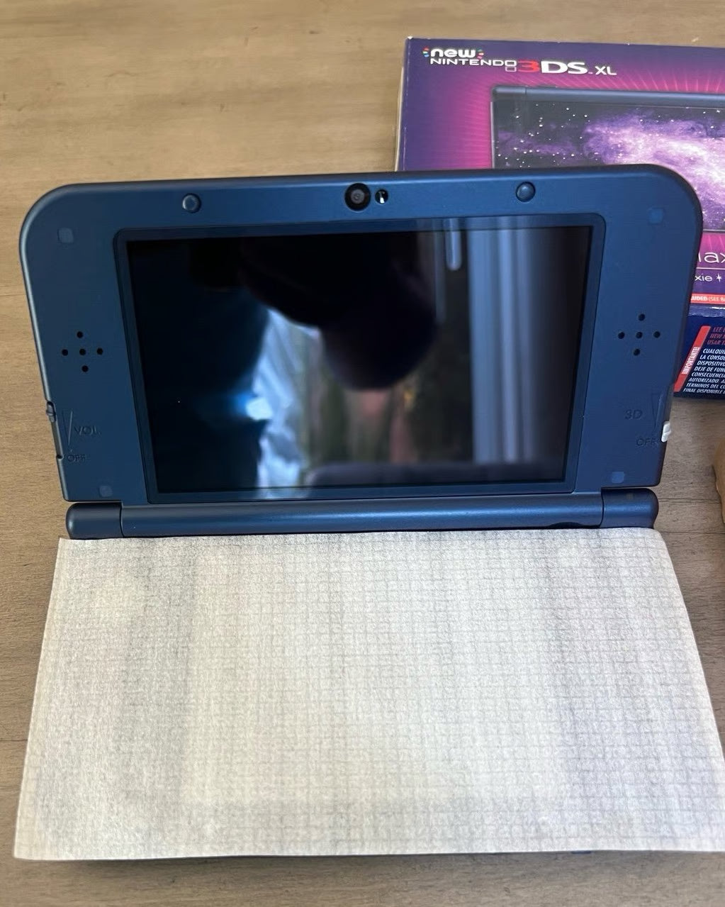 Nintendo 3DS XL Galaxy Edition Handheld System - Purple-Minor Flaw