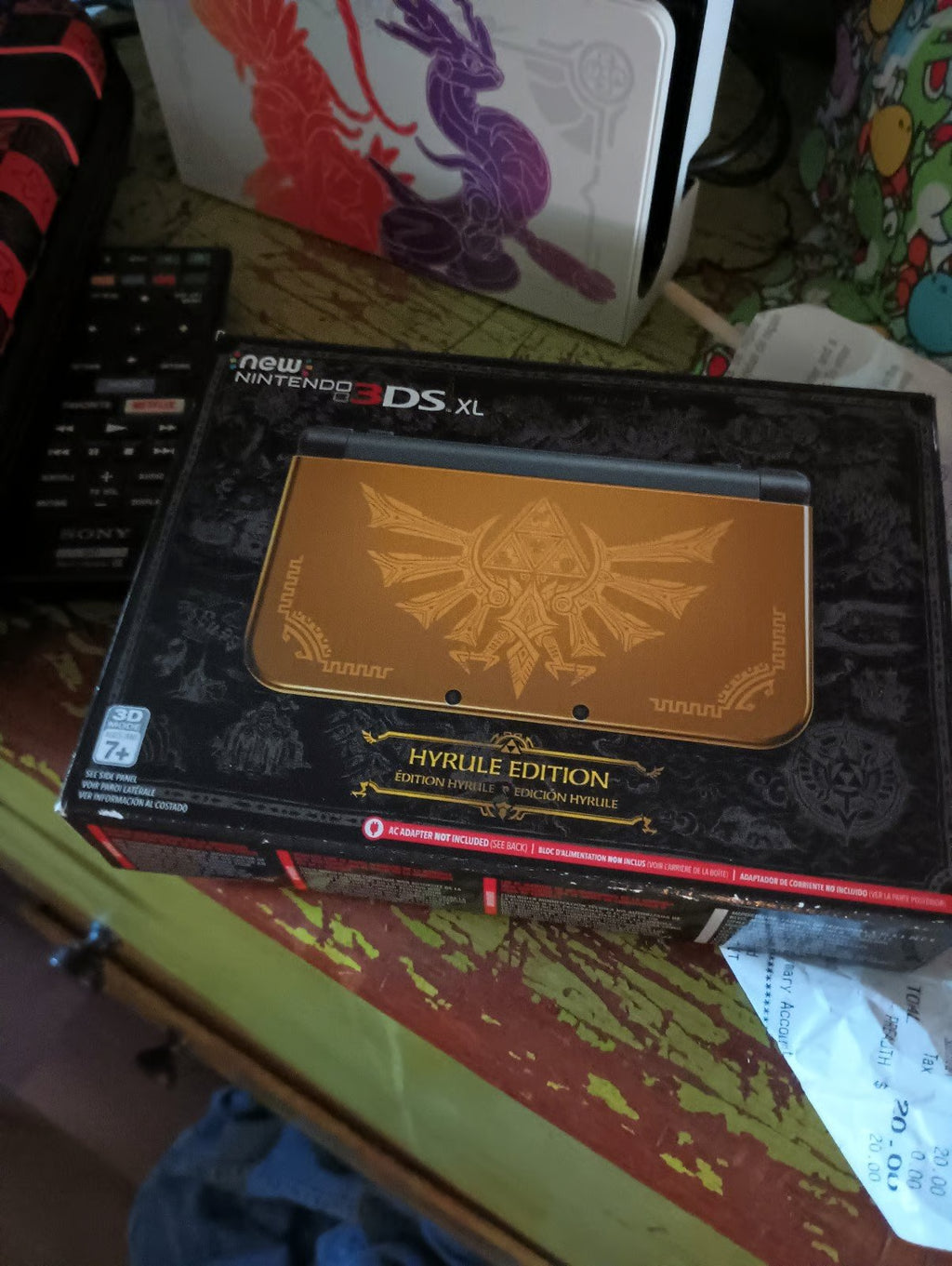New Nintendo 3DS XL Hyrule Edition dual IPS screens