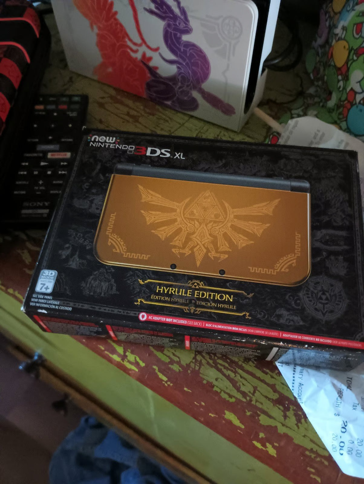 New Nintendo 3DS XL Hyrule Edition dual IPS screens