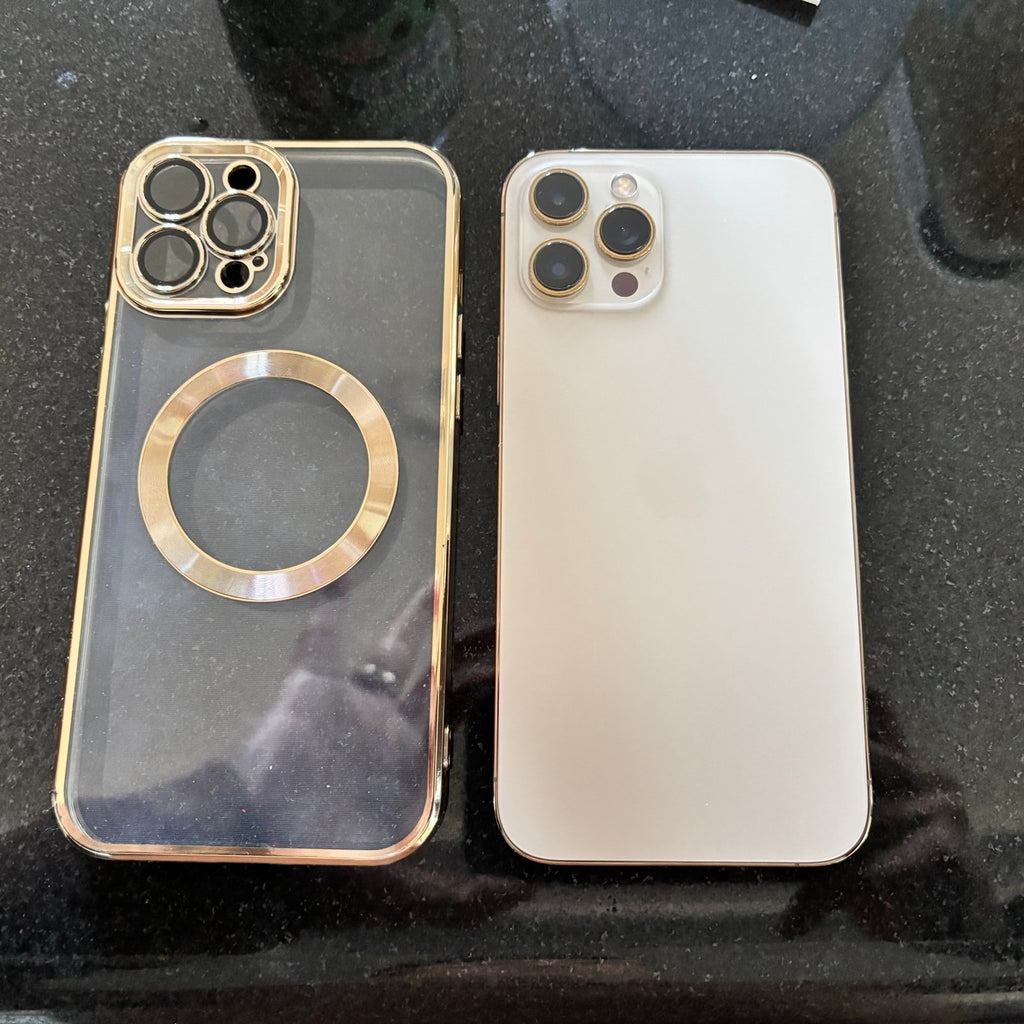 Unlocked iPhone 12 Pro Max 128gb gold 1K71