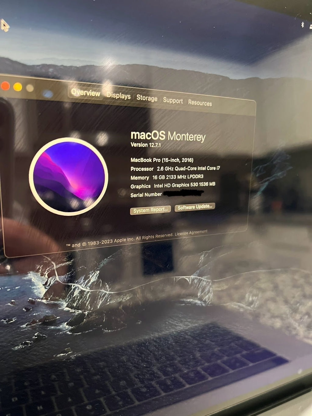 MacBook Pro 15鈥?2016 Touchbar - 256GB SSD | 16GB RAM 9H53