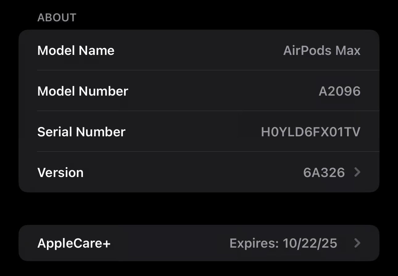 AirPods Max (Sky Blue) 1A13