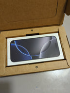 iPhone 16 pro max 256gb Black Titanium Or Desert Titanium Unlocked 8H68