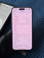 iPhone 14 Pro Max 128GB Deep Purple FOR PARTS 7Y95