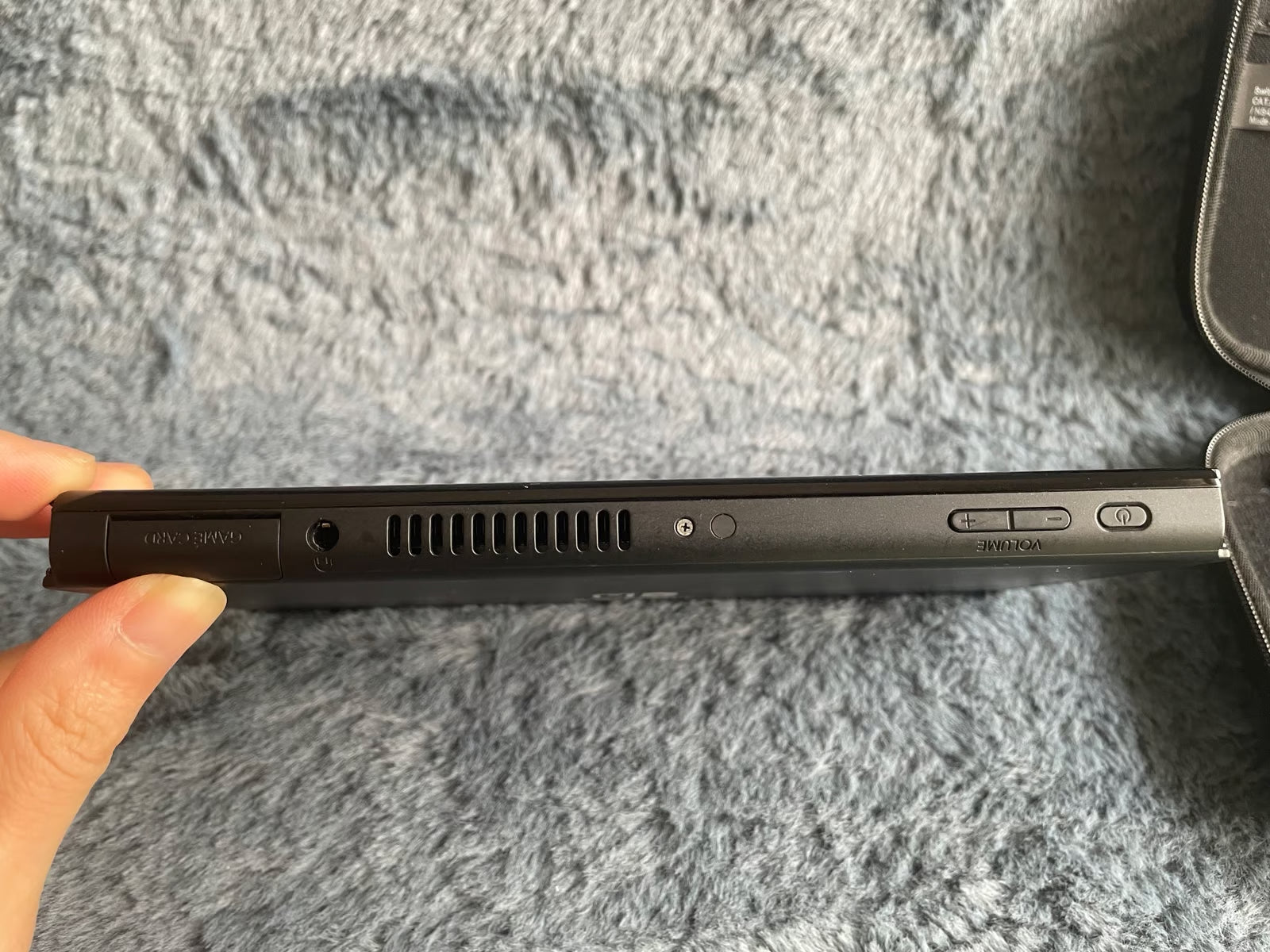 Nintendo Switch OLED console tablet with carry case 1N99