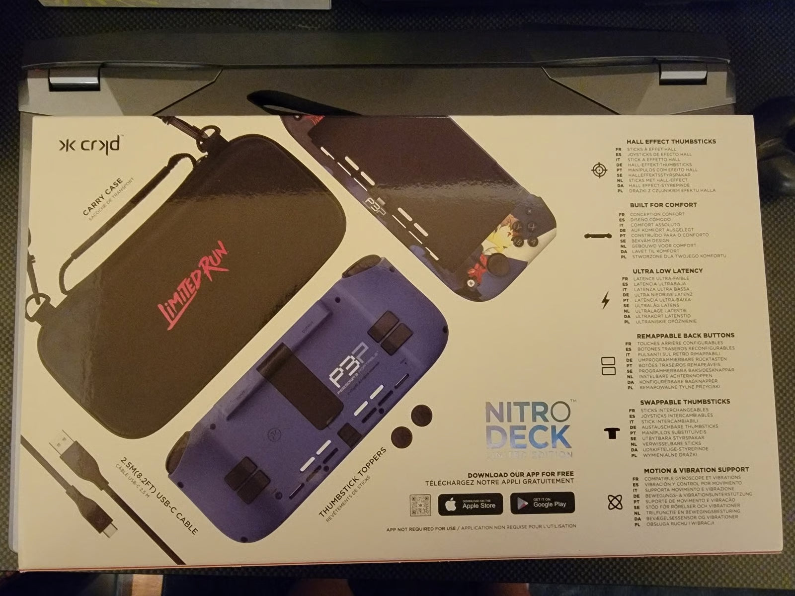 Nintendo Switch Nitro Deck Persona 3 Limited edition 1L96