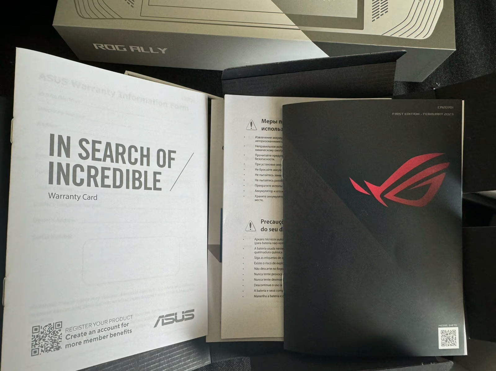 ASUS ROG Ally Z1 Extreme 500GB 9Q22