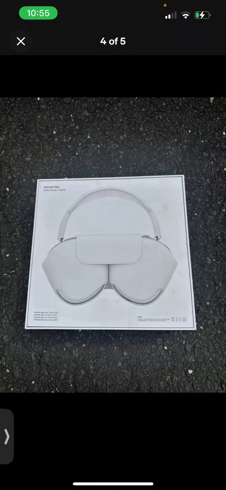 Apple AirPods Max with Smart Case in Silver 3X73