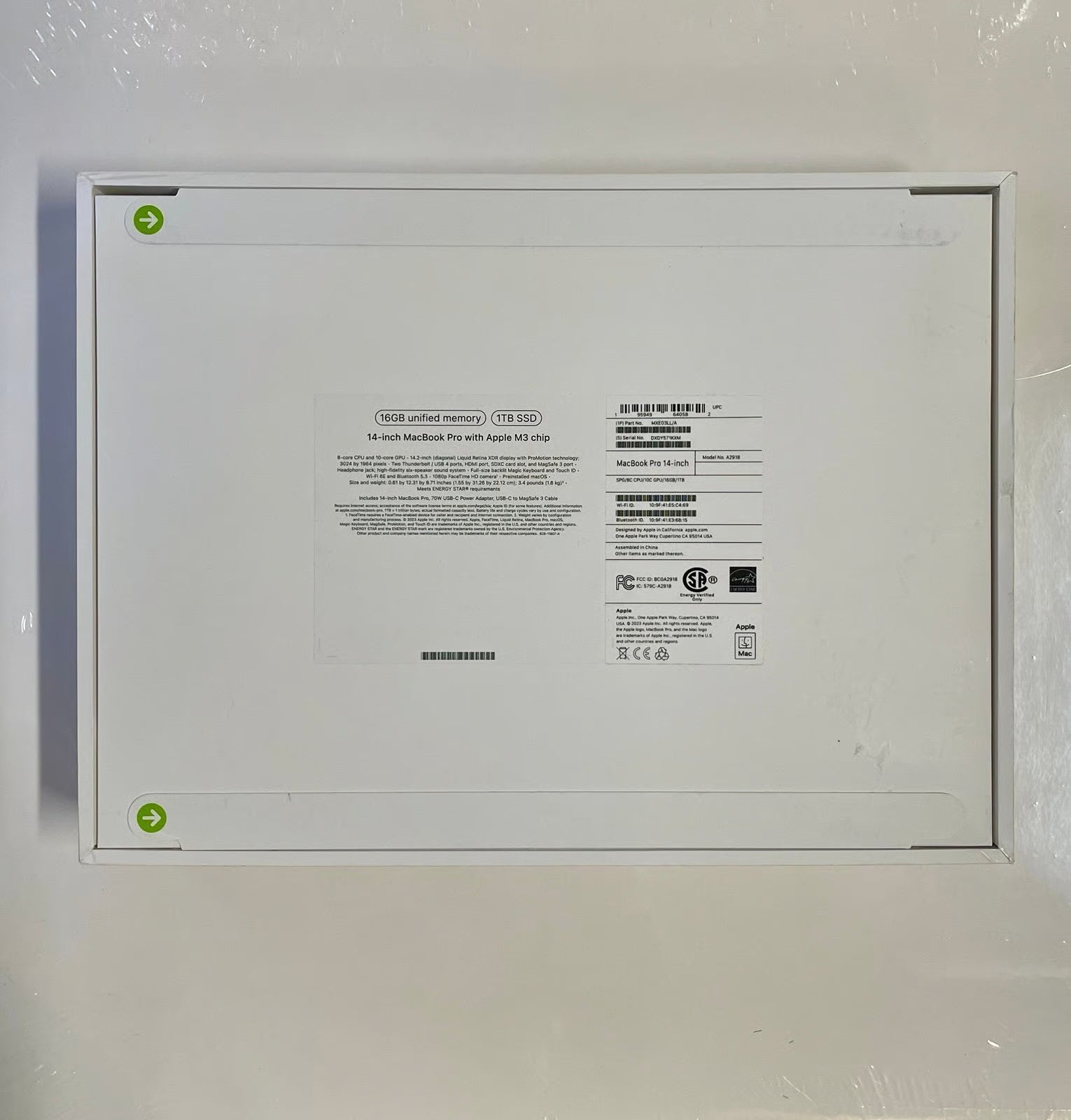 14-inch MacBook Pro with Apple M3 chip 5M73