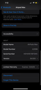 Apple AirPods Max with Smart Case in Space Gray 1D79