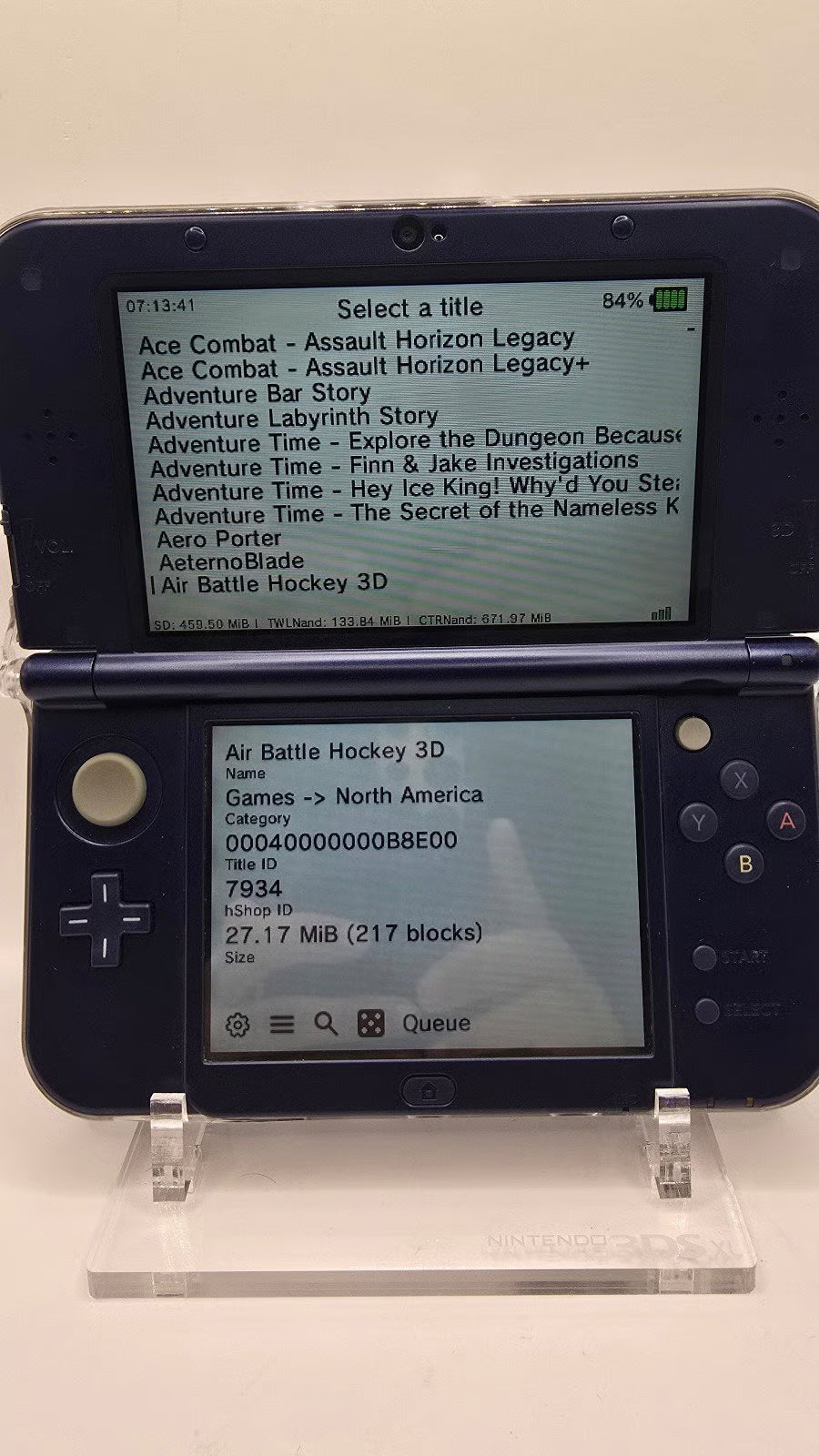 New Nintendo 3DS XL Galaxy Edition Top and Lower IPS SCREEN/Games, , 128GB SD