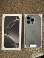 Apple iPhone 16 pro unlocked 128gb 2X23