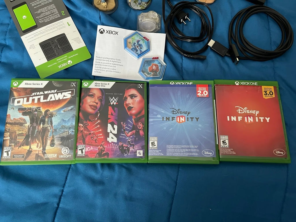 Microsoft Xbox Series X 1TB SSD Home Console system big bundle HDMI Blu-ray 9R97