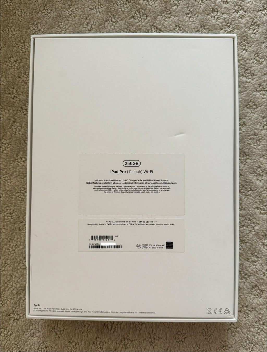 iPad Pro 11 inch 1st Gen 256GB With Apple Pencil 2nd Gen 5U96