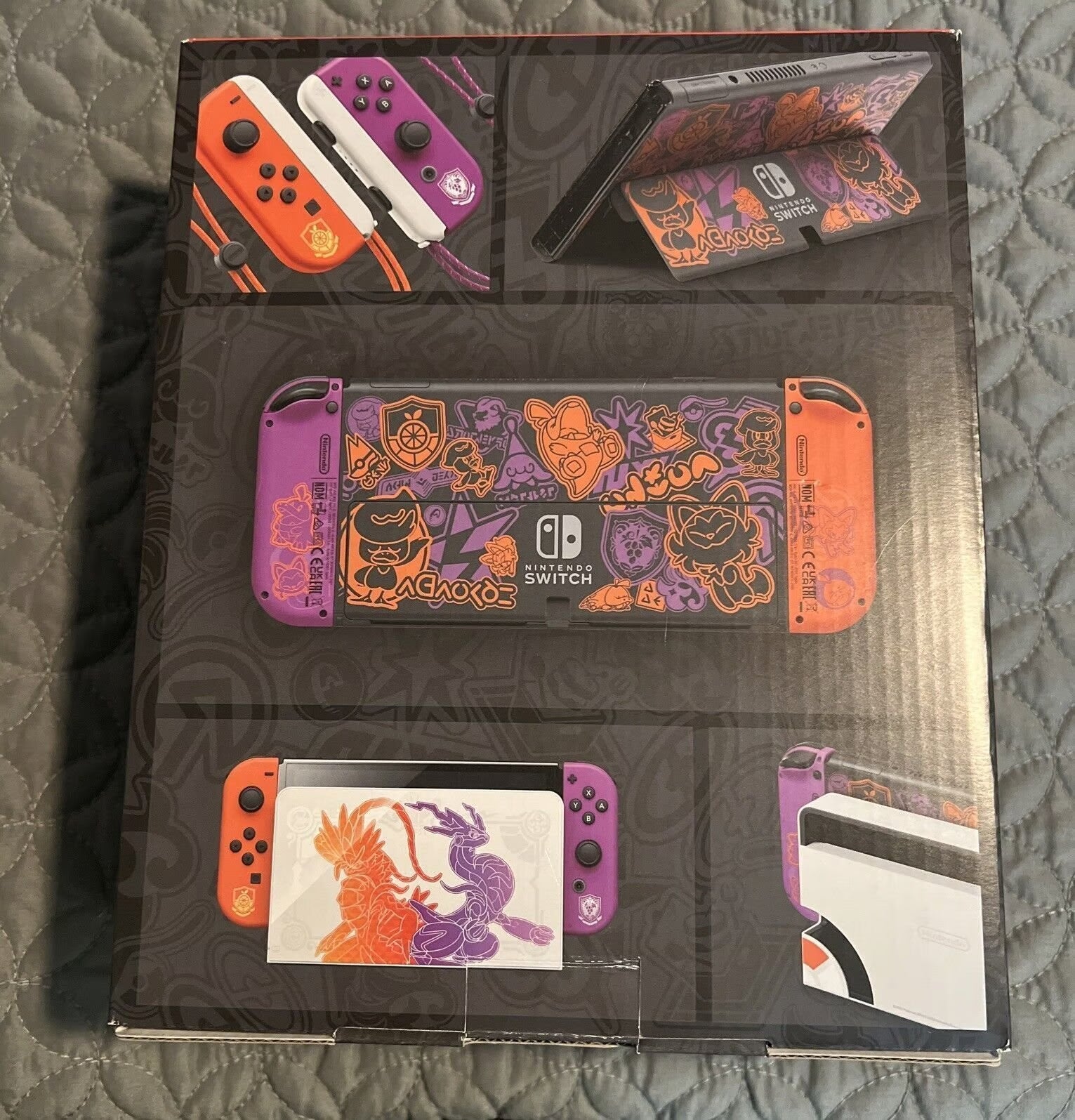 Pokemon Scarlet and Violet Edition Console OLED Model Nintendo Switch US Ed NEW 5S28