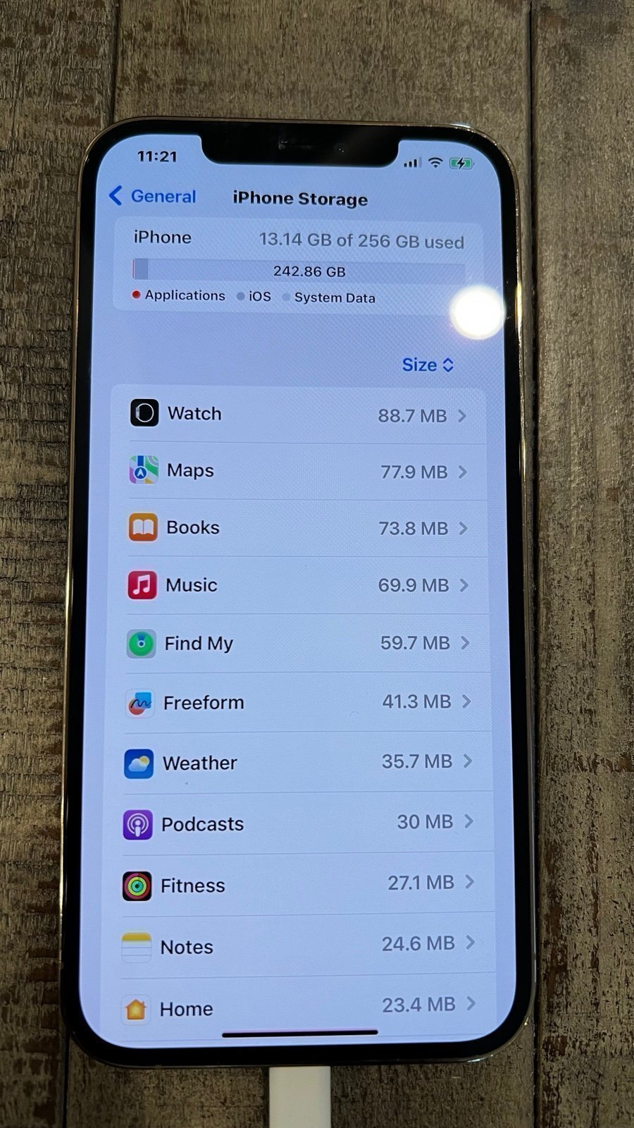 Apple iPhone 12 Pro Max 256 GB in Gold for Unlocked 9F23