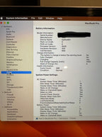 Macbook Pro 16 inch 2019 2V79