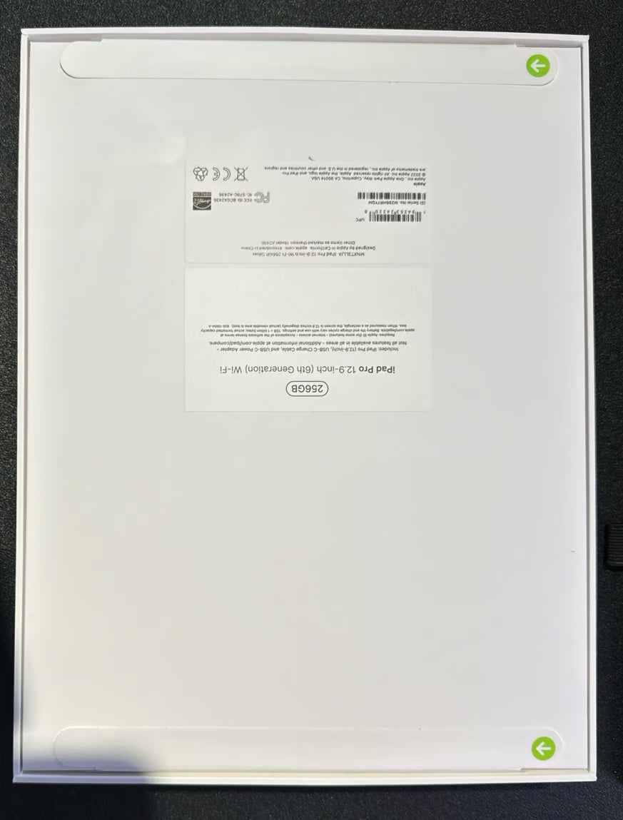 Apple iPad Pro 12.9 6th gen 256gb 7M67