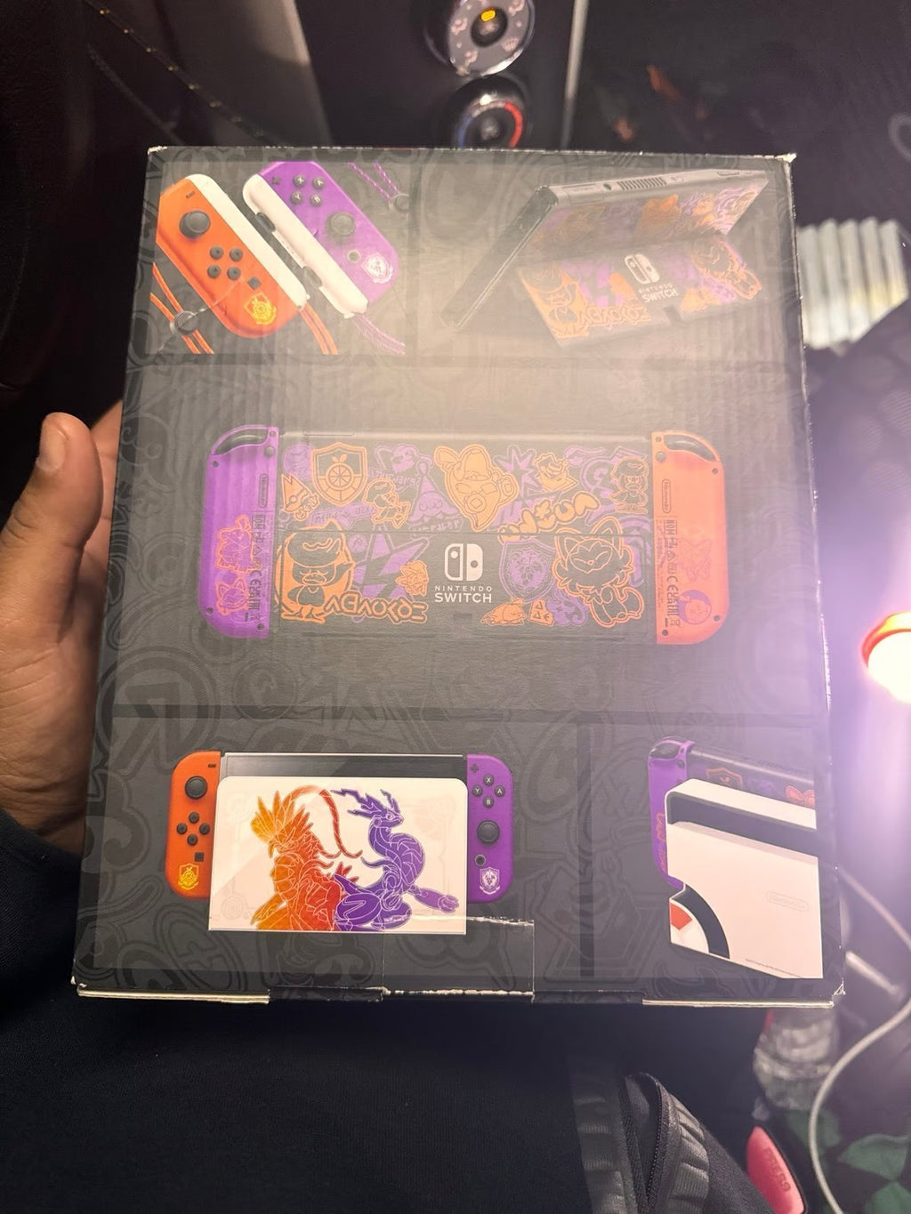 Nintendo Switch 鈥?OLED Model - Pok茅mon Scarlet & Violet Edition Console 6R68