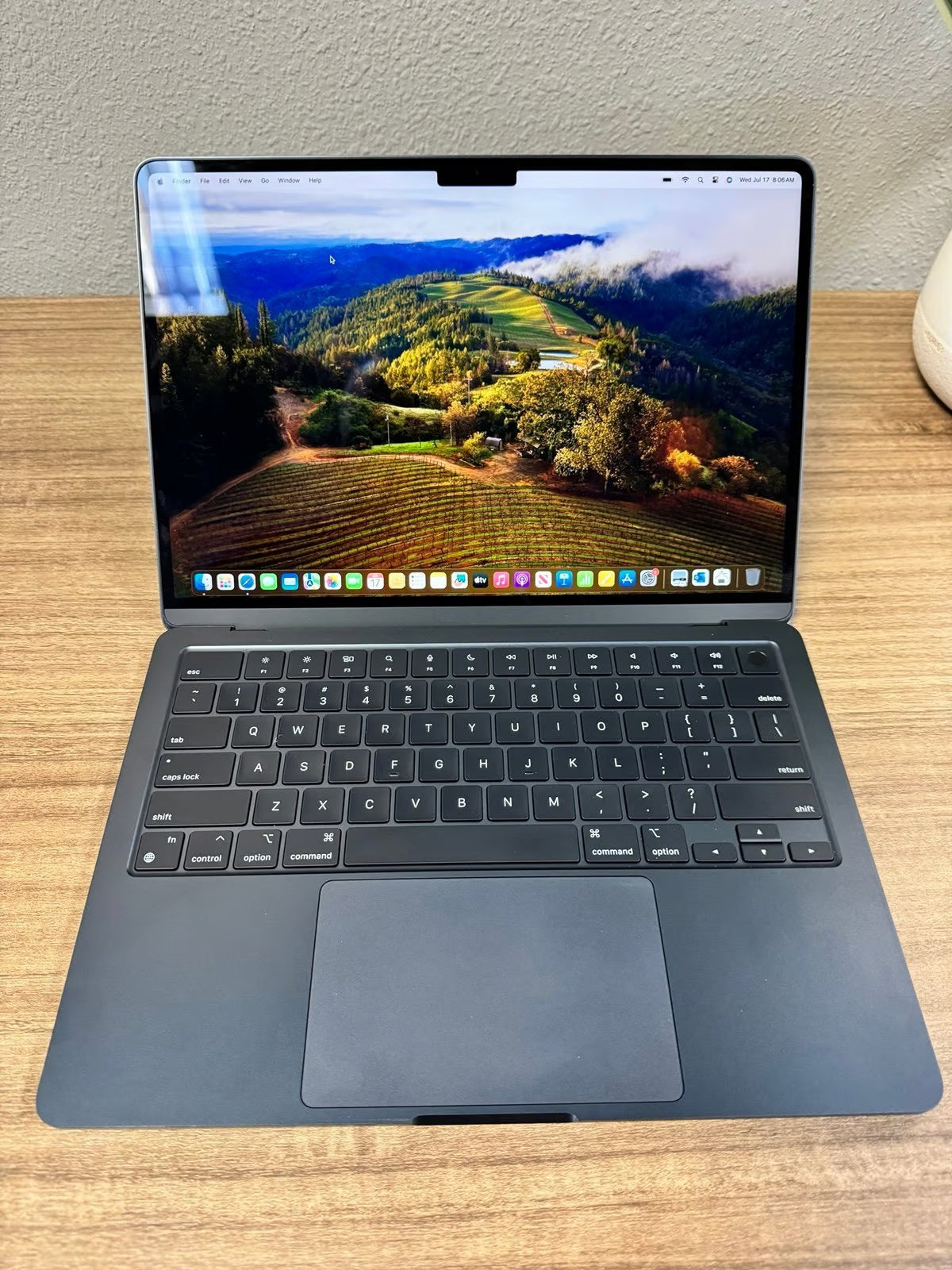 Apple - MacBook Air 13.6"" Laptop - M2 chip - 8GB Memory - 256GB SSD - Midnight 8Q23