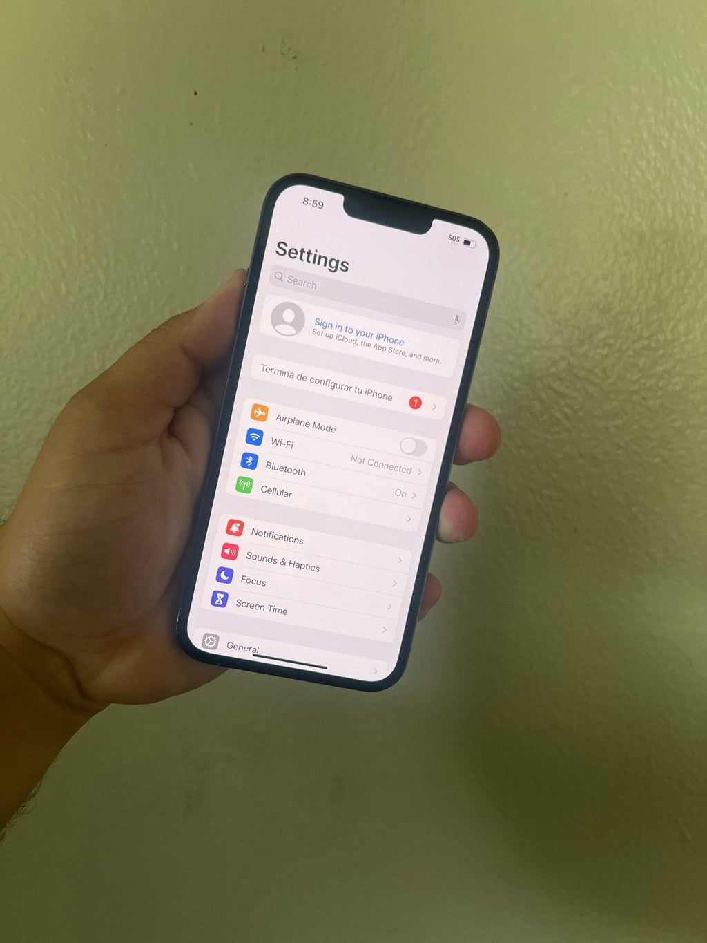 Apple iPhone 13 Pro 512GB in Sierra Blue for Unlocked 6Y76