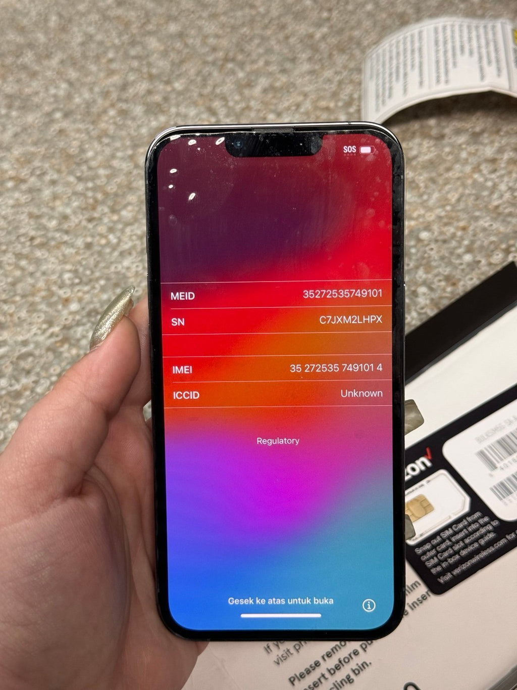 Apple iPhone 13 Pro 256 GB Unlocked 6P16