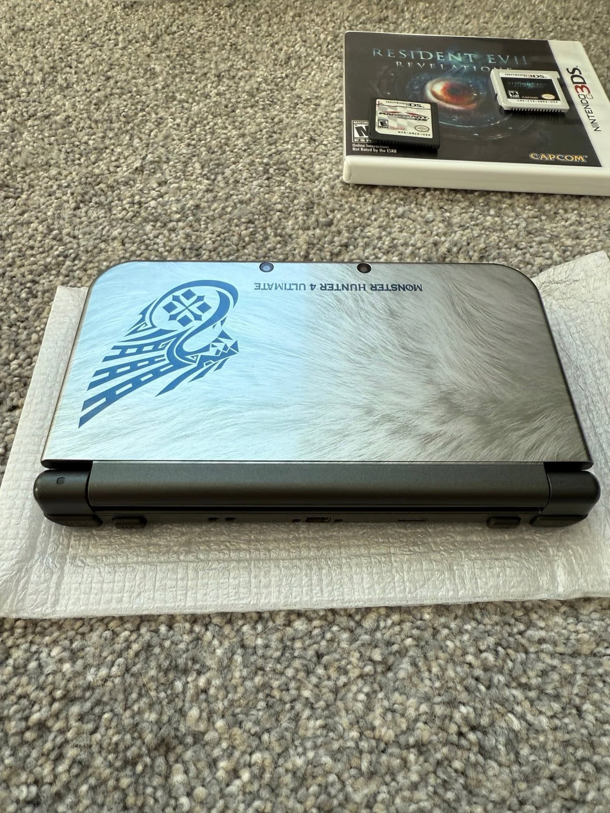 New Nintendo 3ds xl monster hunter 4 ultimate edition top ips screen