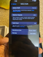 iPhone 15 pro max phone unlocked 256gb 9A57