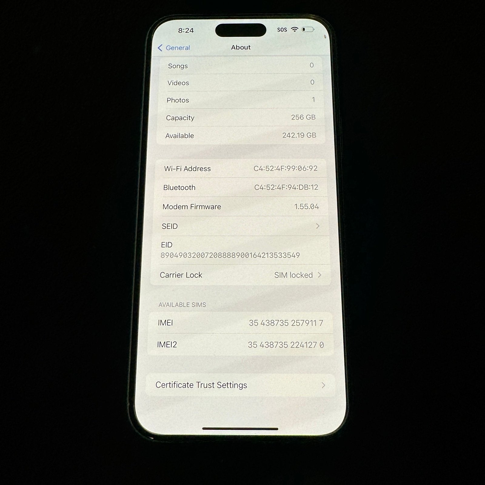 Apple iPhone 15 Plus 256GB Green Xfinity Only 2V75