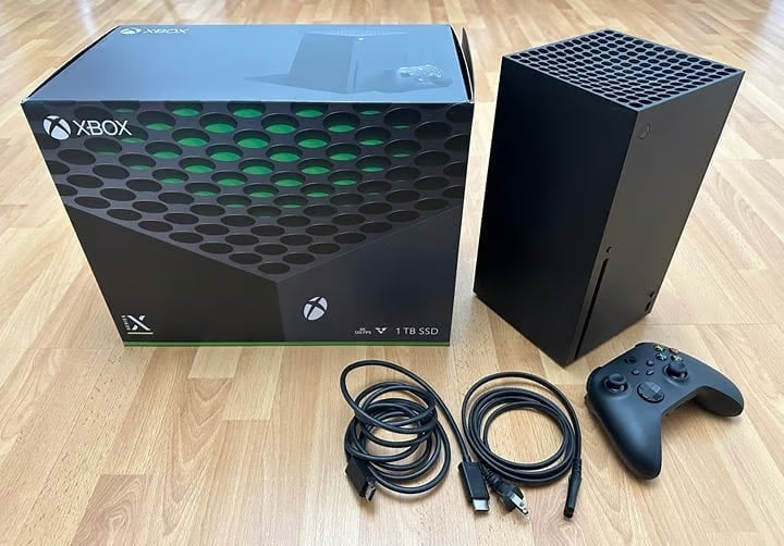 Microsoft Xbox Series X 1TB Console with 2 Games 6N63