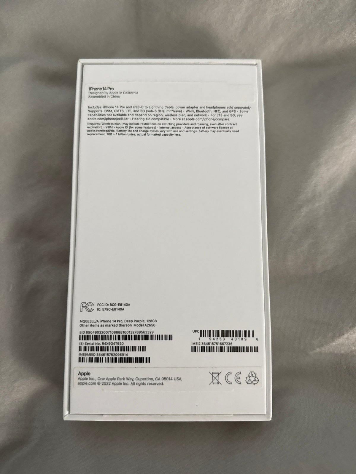 Apple iPhone 14 Pro 3R62