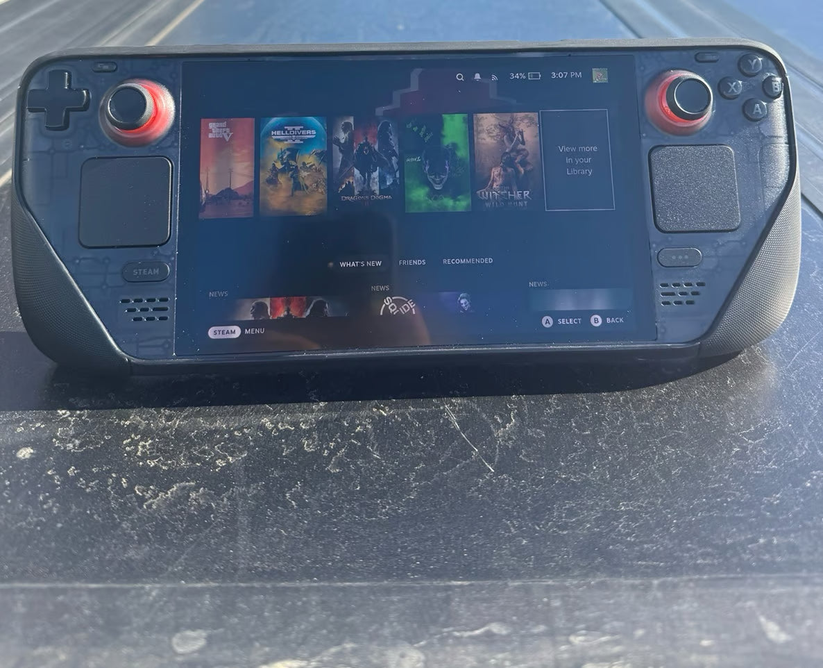 Valve Steam Deck OLED 1TB Limited Edition Transparent 鈥渆xcellent cond鈥?7Q25