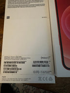 iPhone 12 red 128 gigabytes (like new). 5Y71