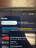 Valve Steam Deck LCD 256gb + 1tb Micro SD Card LIKE NEW! 8S33