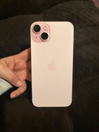 iPhone 15 plus apple pink MTXT3LL/A 128gb unlocked 7Q76