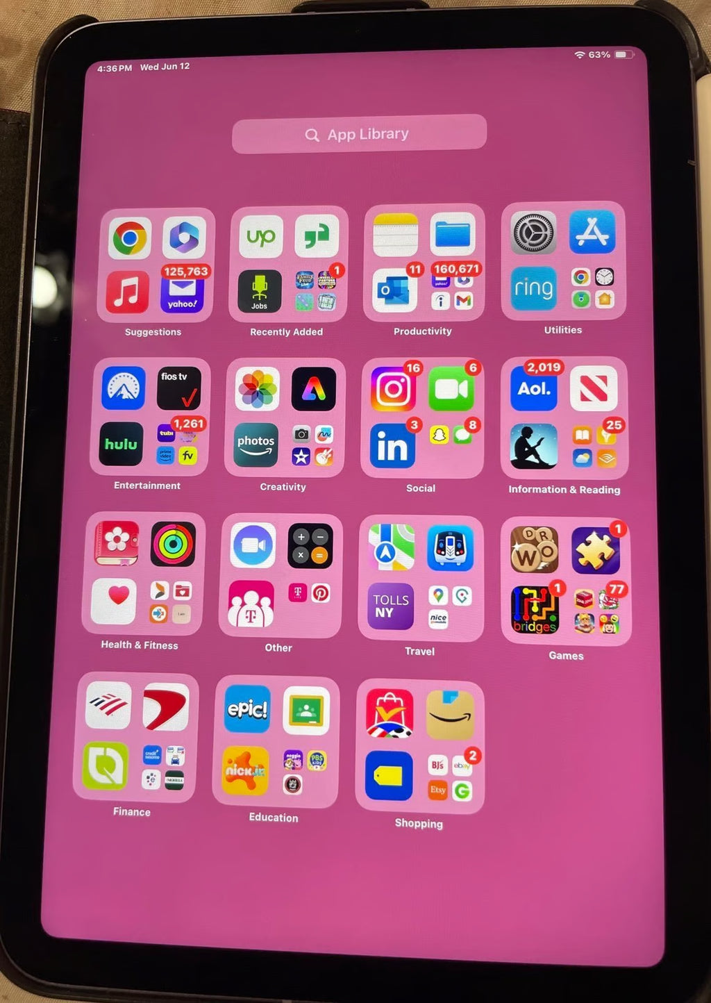 Apple iPad Mini 6th Generation 256 GB in Purple 5Q89