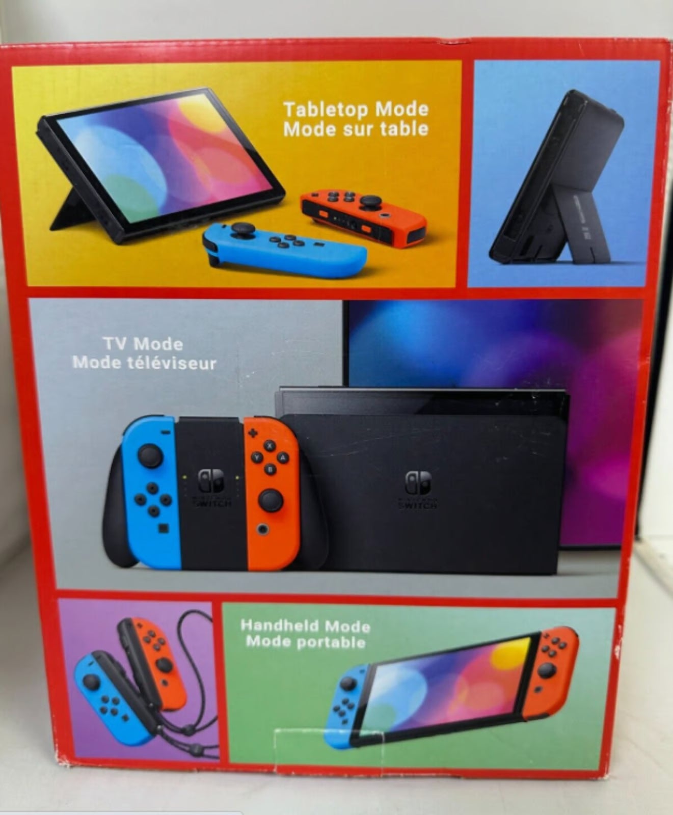 Nintendo Switch OLED Model 64 GB Neon Red & Neon Blue 9D87