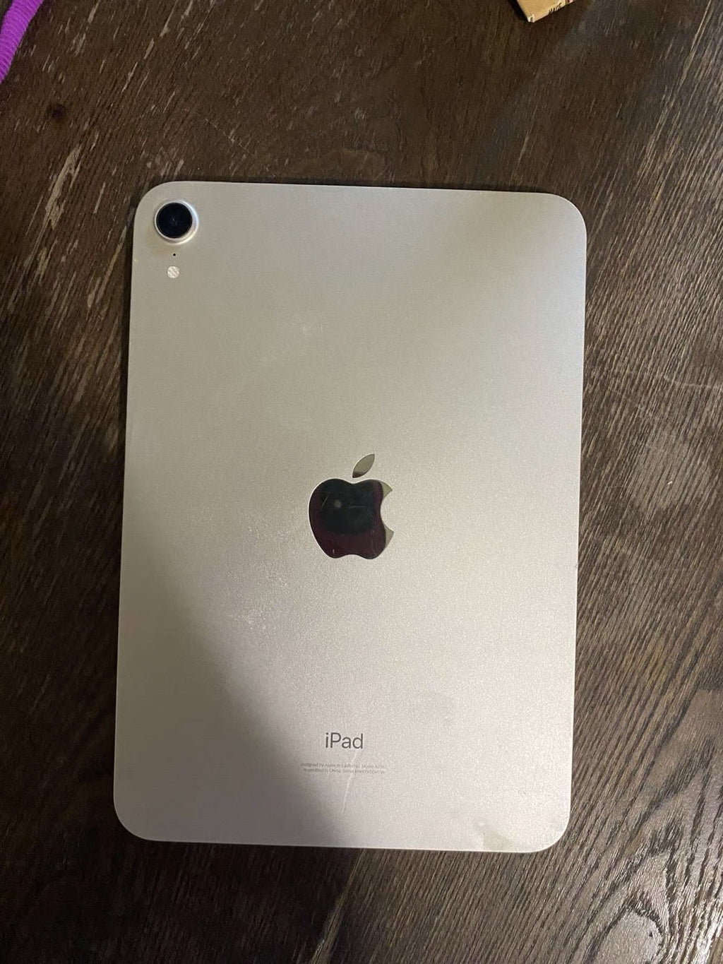 Apple iPad Mini 6th Generation 64 GB in Starlight 5J89