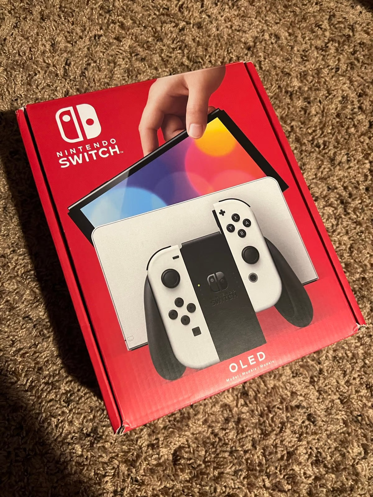 Nintendo switch oled white 9F17
