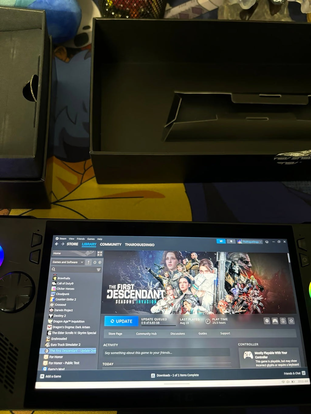 ASUS rog ally x 9P36