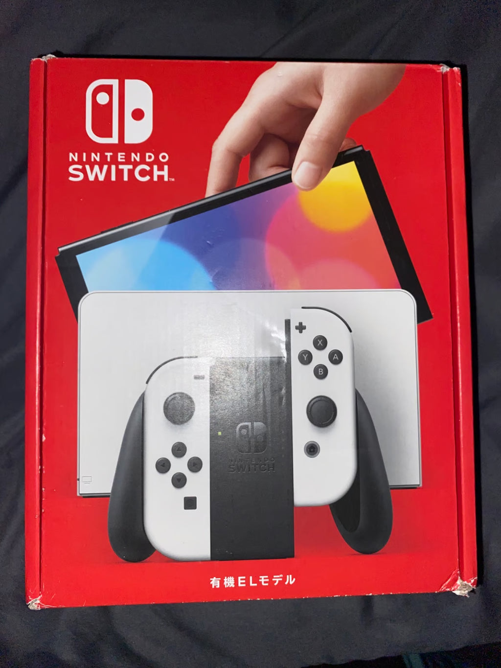 Nintendo switch OLED WHITE 9P78