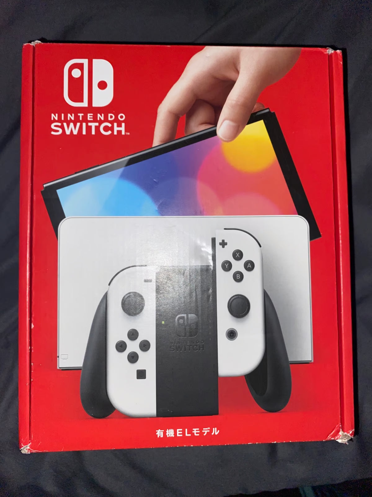Nintendo switch OLED WHITE 9P78