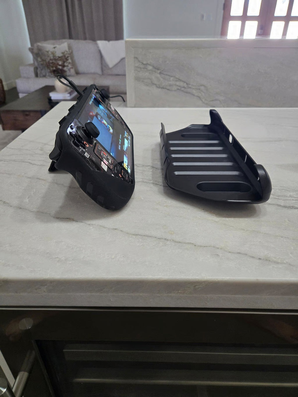 Steam Deck OLED w/Dbrand Grip Case & Screen Protector 512GB 6O27