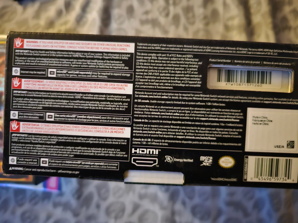 Nintendo Switch OLED Limited Edition Zelda Edition Bundle 3Z82