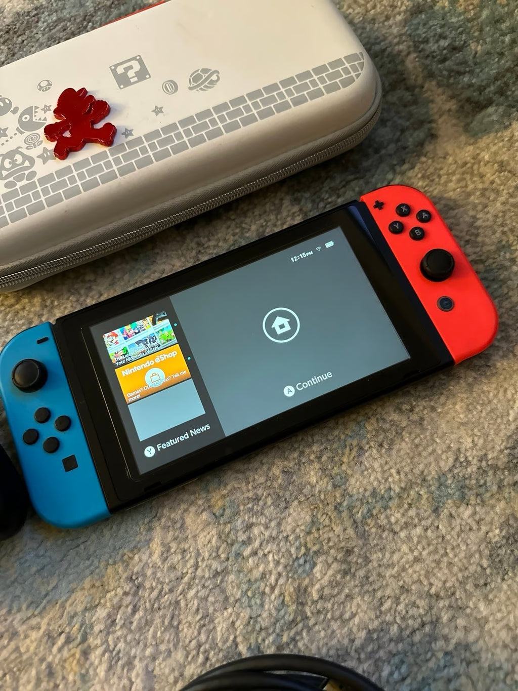 Nintendo Switch Full Set Console Game Controller Case Bundle 1P16