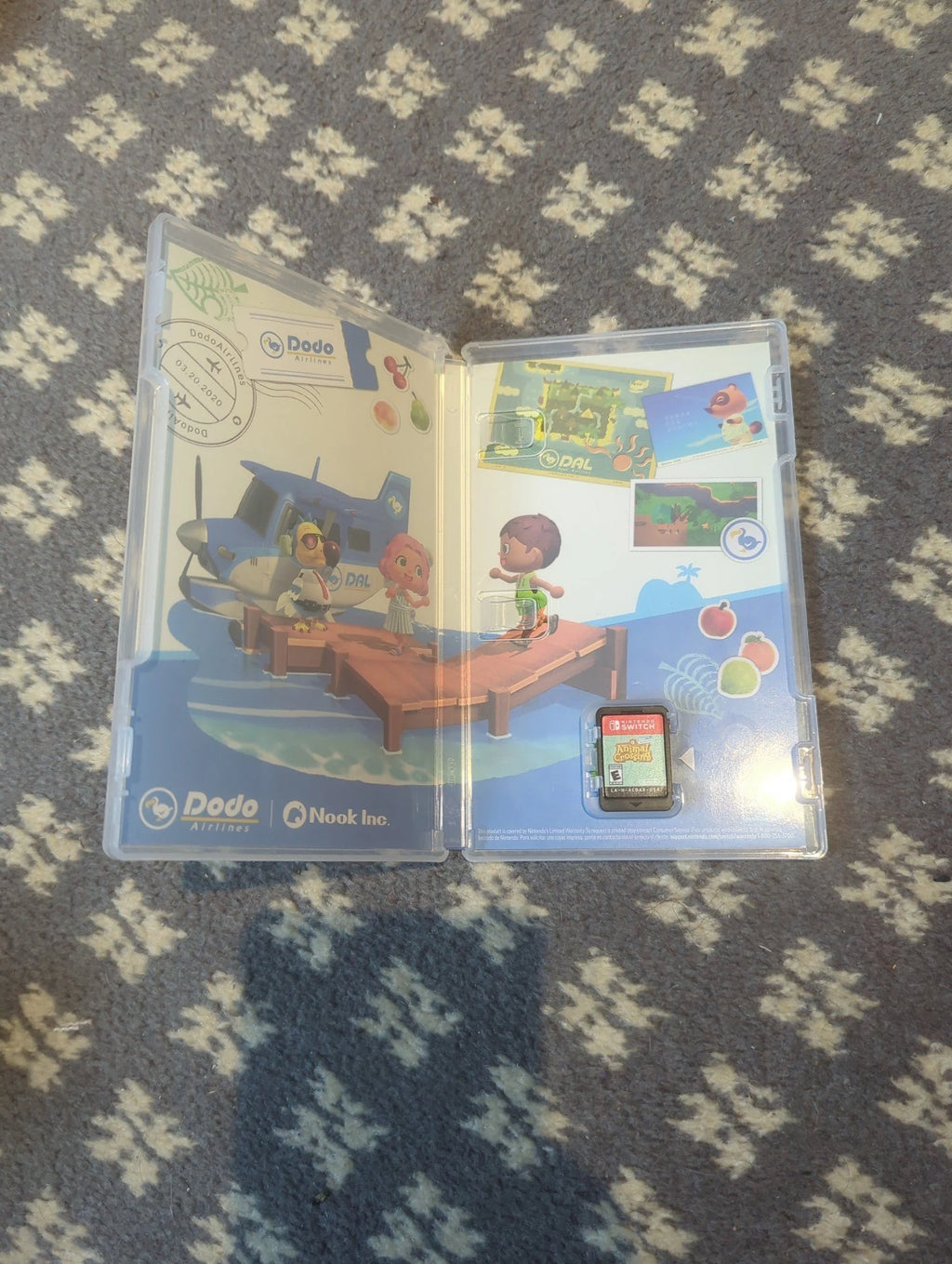 Nintendo Switch OLED with Animal Crossing 5G22